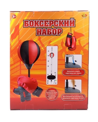 Боксерский набор, 4 предмета, в кор.