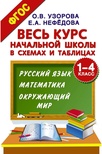 Весь курс начальной школы в схемах и таблицах. 1-4 класс. Рус. язык, математ., окр. мир Узорова О.