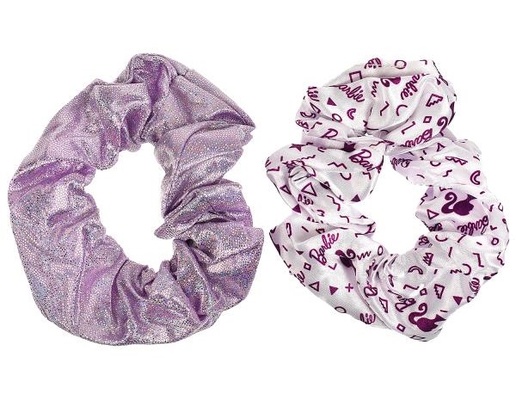 Аксессуары д/девочек Барби резинки тканевые