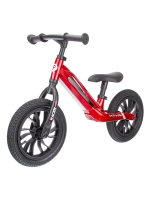 Беговел "Qplay" надув. колеса 12 дюймов, магниевая рама, вес 3,5 кг, сиденье регул. по высоте, цвет: