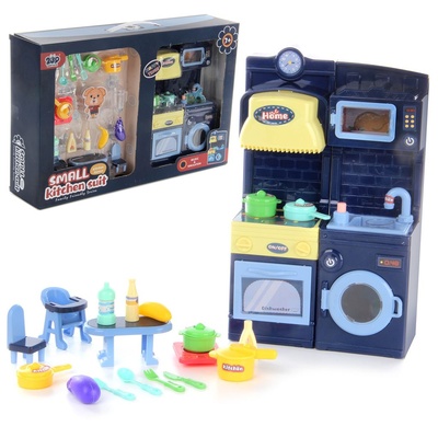 Набор кухня на бат., для кукол 44,3х9,5х29,3, кор. 