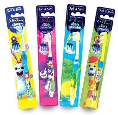 Зубная щетка "Soft&slim" (9л-12л)/48