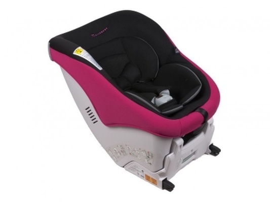 Автокресло Cute Fix (2,5-14 кг), Isofix, черно-розовое