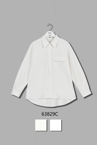 Блузка шк. дл.р. тр-ж белый 63829 C р.146