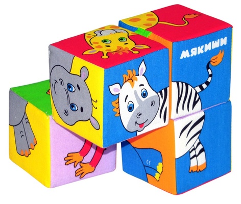 Кубики "Собери картинку" (Животные Африки)