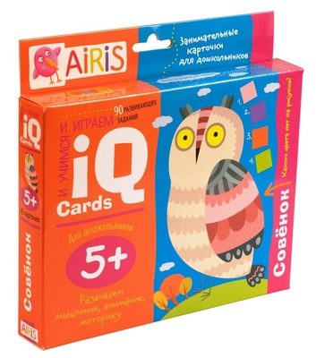 Набор карточек для дошколят. Совёнок (5+)