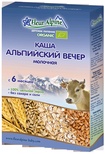 (БЗМЖ) Флёр Альпин Каша мол. Органик "Альпийский вечер" 6 мес. 200 гр /6