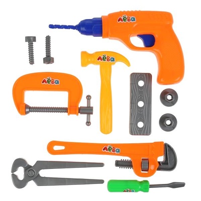 Набор строит. инструментов "Грузовичок Лёва" на блист.