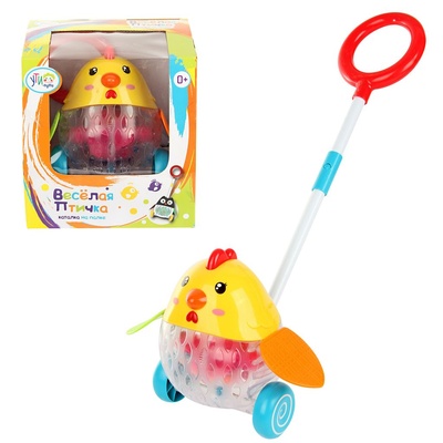 Каталка на палке "Цыплёнок"