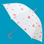 Зонт Звездочки, 53 см, прозр., матов.