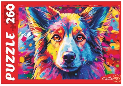 Пазлы 260 эл. Яркий щенок корги