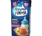 (БЗМЖ) Пюре Фруто Няня каша молоко,  5 злаков с персиком 0,2л./27