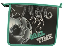 71566 Папка для тетрадей Goal time, формат А5, на молнии