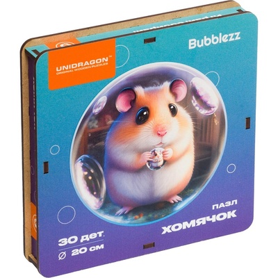 Дер. пазл "Bubblezz" Хомячок (30 дет.)