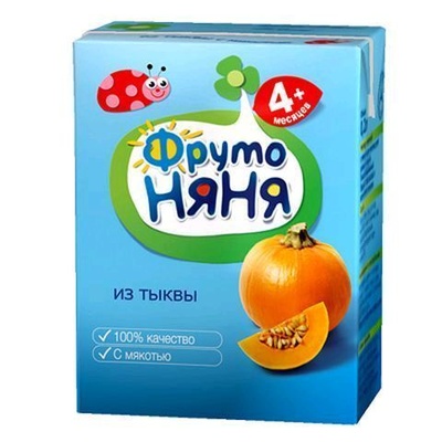 Сок Фруто Няня тыква с мякотью 0,2л нектар