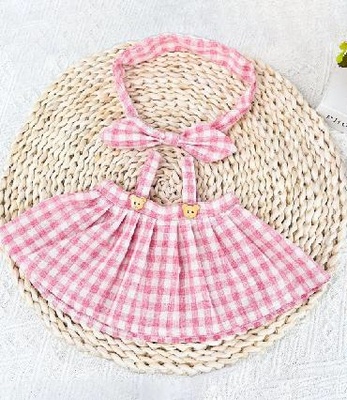 2 Сарафан розовый с повязкой