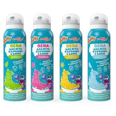 Мусс-пена для купания в ванной, мытья рук