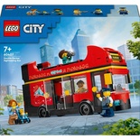 60407 Город Красный двухэтажный экскурсионный автобус