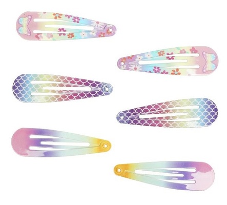 Аксессуары д/девочек заколки , 12шт