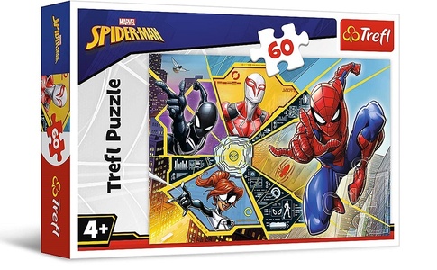 Пазл 60 дет. В сети, Человек-паук