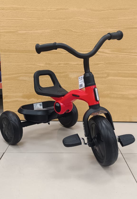 Велосипед 3-х колесн. без ручки управ. скл. механизм, EVA колеса, красный