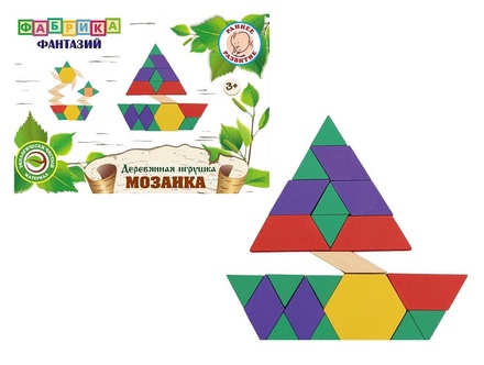 Пазл "Яркая мозаика"