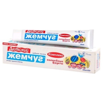 Зубная паста "Жемчуг Волшебные фрукты" 50мл