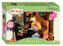 Мозаика "puzzle" 54 "Маша и Медведь" 