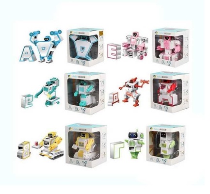 Робот-трансформер (трансформация в русские буквы)