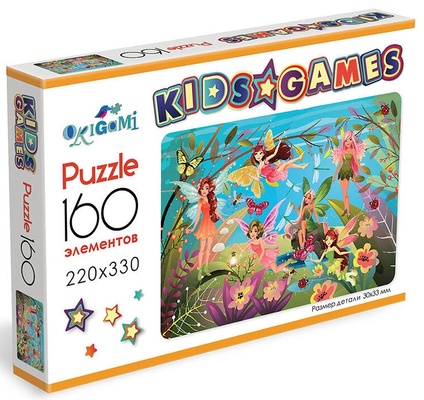Kids Games. Пазл. 160 Эл. Феи.