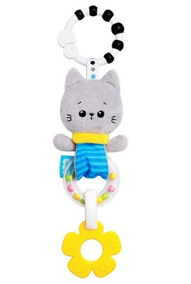 Подвеска-погремушка "Котёнок Кекс"