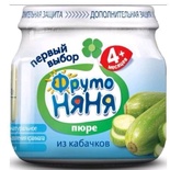 Пюре Фруто Няня кабачок 80 г.