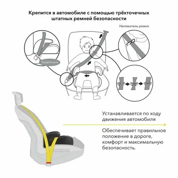 Бустер RIDER (black)
