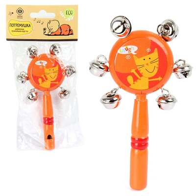 Погремушка "Яркие бубенцы", Собачка