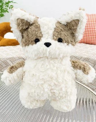 1 Корги бежевый 32см