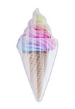 Матрас "Мороженое разноцветное" 206*88*20 см INTEX