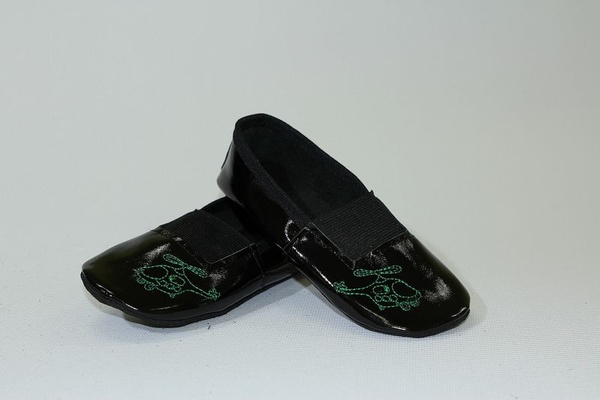 Чешки чёрные иск.кожа Ассорти 305 р.16