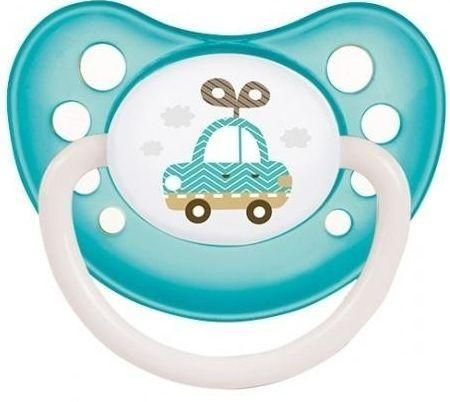 Пустышка 6-18 мес. силикон. ортодонт. 23/257