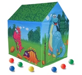 Палатка "Эра динозавров", в комплекте 50 шариков