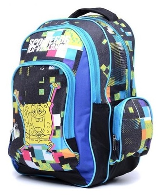 87304 Рюкзак "SPONGE BOB ",41*28*18 см,полиэстер 600 ден. 