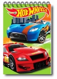 89134 Блокнот "Hot Wheels", формат А6, 60 листов, на спирали, клетка