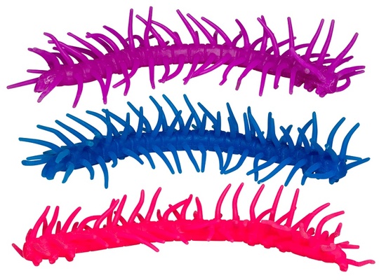 Игрушка-антистресс "Гусеница-волосатик"