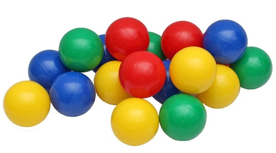 Шарики для сухого бассейна 100 шт