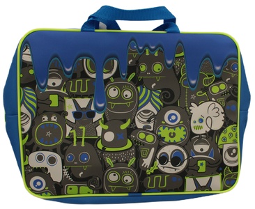 70524 Папка-сумка Монстрики. Формат - А4, боковина - 75 мм
