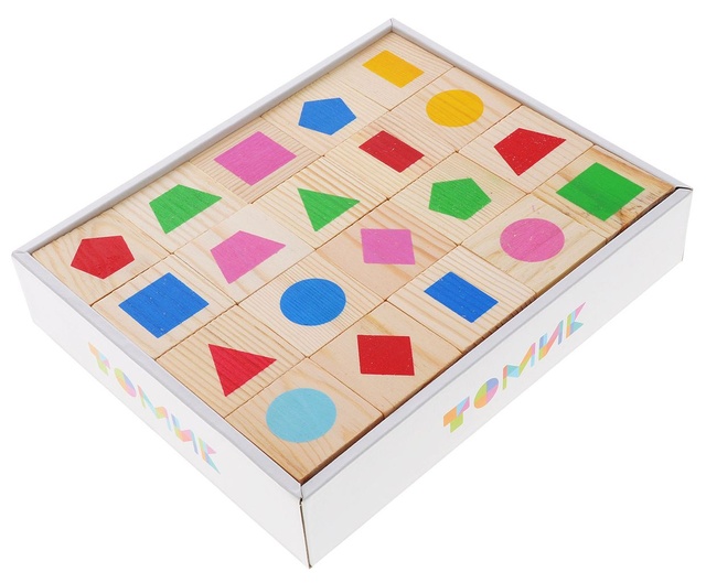 Лото "Геометрические фигуры" 48шт.