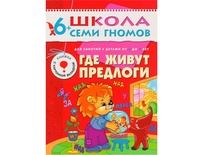 ШСГ. 6-7 лет Где живут предлоги 