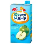 Сок Фруто Няня яблоко осветл. 0,5л
