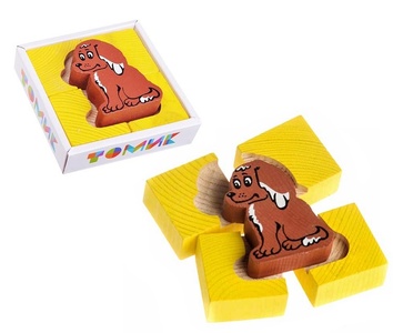 Кубики "Собирайка. Собачка"