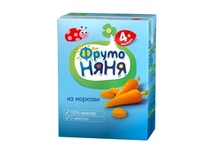 Сок Фруто Няня морковь с мякотью 0,2л нектар