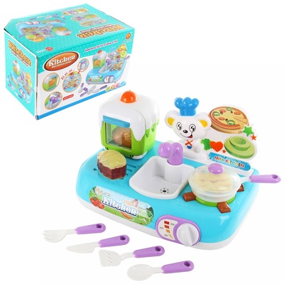 Кухня (еда меняет цвет), св., зв., плита